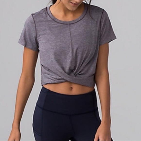 lululemon cropped tee